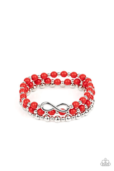 Bracelet Immeasurably Infinite - Red