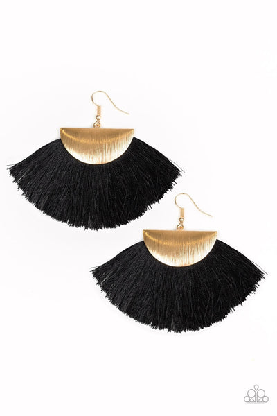 Earrings Fox Trap - Gold