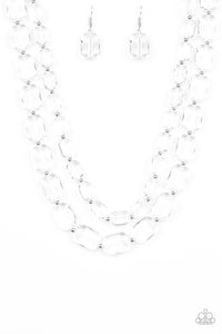 Necklace Ice Bank - White