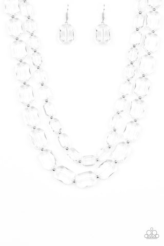 Necklace Ice Bank - White