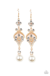 Earrings Elegantly Extravagant - Gold