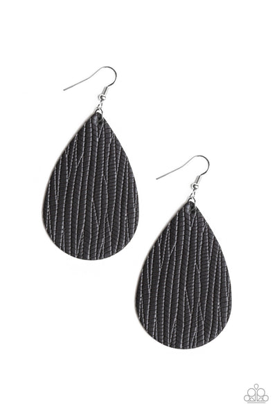 Earrings Natural Resource - Black