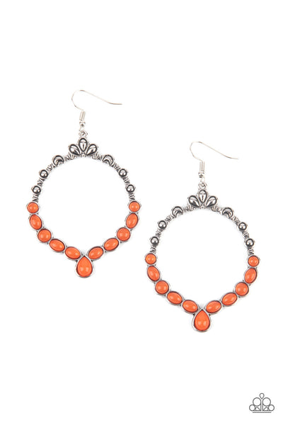 Earrings Thai Treasures - Orange