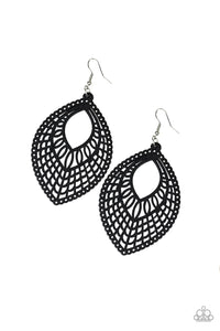 Earrings Coachella Gardens - Black