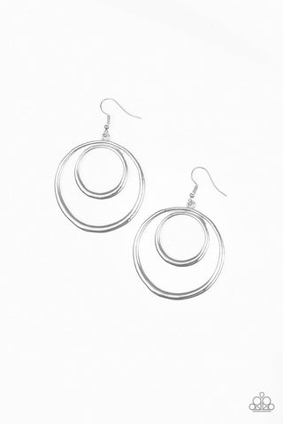 Earrings Put Your SOL Into It - Silver