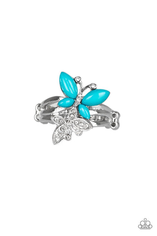Ring Flutter Flirt - Blue
