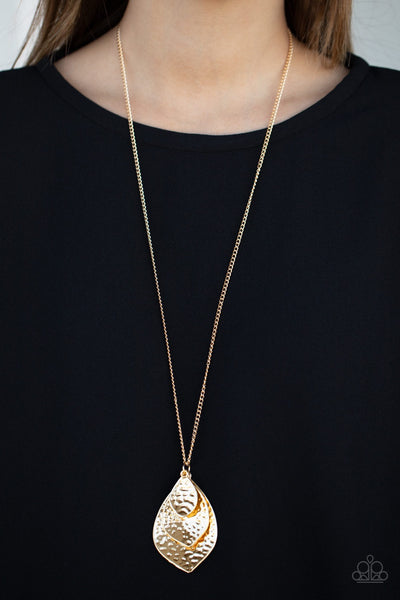 Necklace Changing Leaves - Gold