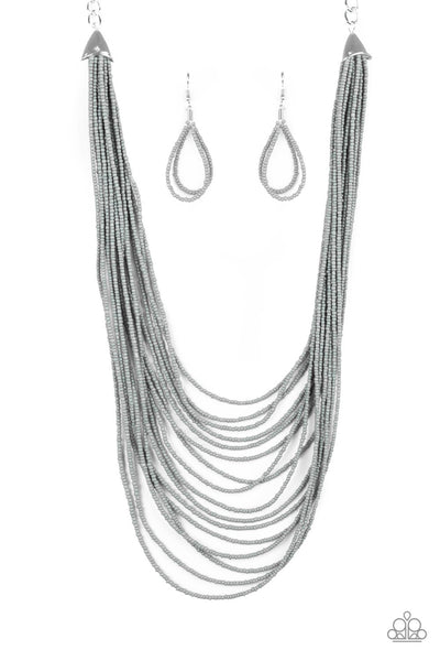 Necklace Peacefully Pacific - Silver
