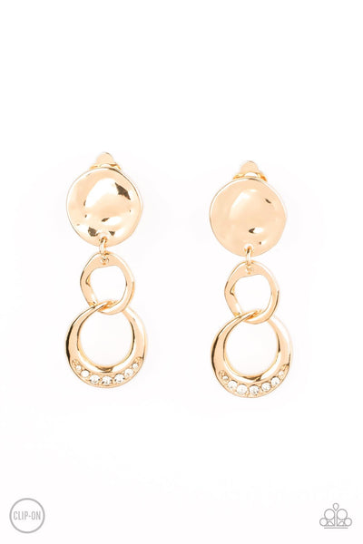 Earrings clip on Reshaping Refinement - Gold