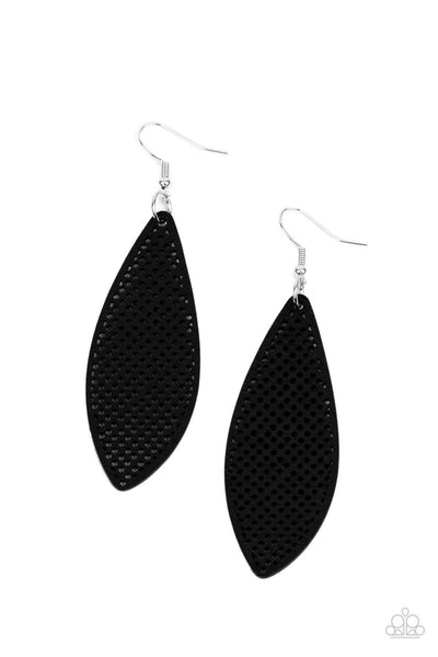 Earrings Surf Scene - Black