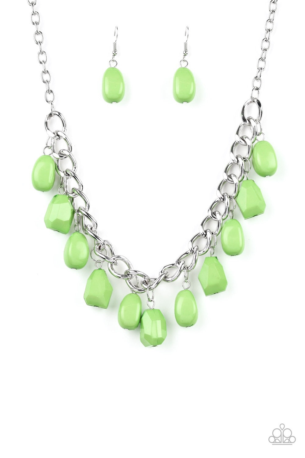 Necklace Take The COLOR Wheel! - Green