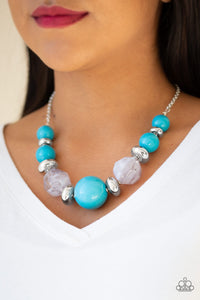 Necklace Daytime Drama - Blue