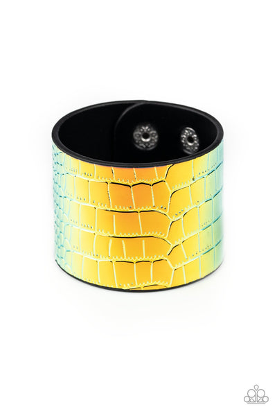 Bracelet Chroma Croc - Multi