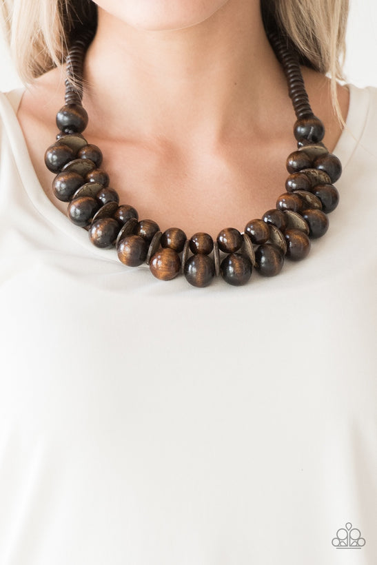 Brown Paparazzi Necklaces