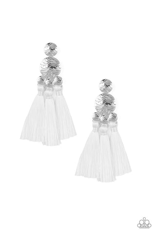 Earrings Taj Mahal Tourist - White