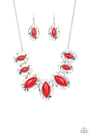 Necklace Terra Color - Red