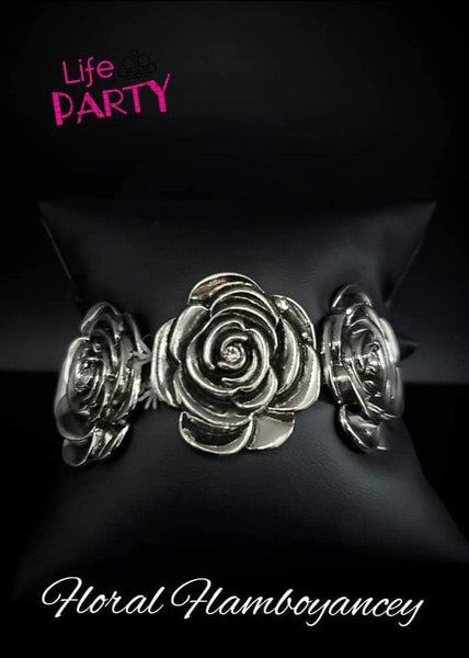 Bracelet Floral Flamboyancy - White