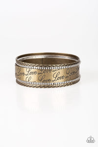 Bracelet Literally Loveable - Brass