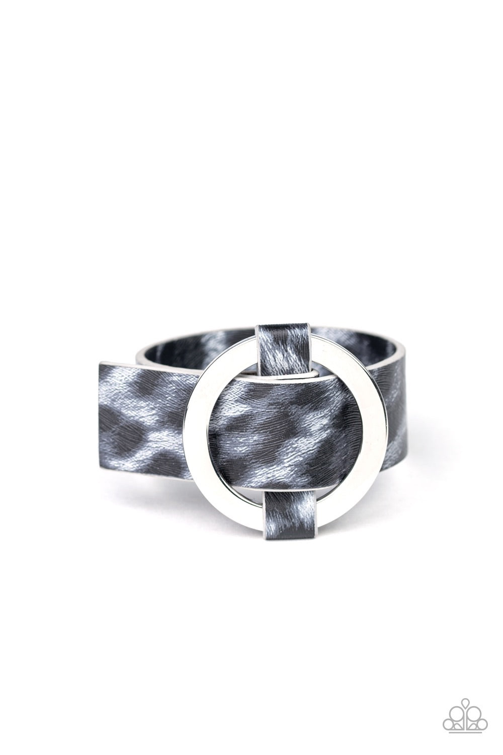 Bracelet wrap Jungle Cat Couture - Silver