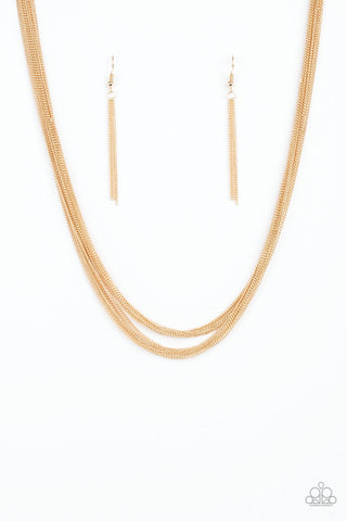 Necklace Backstage Bravado - Gold