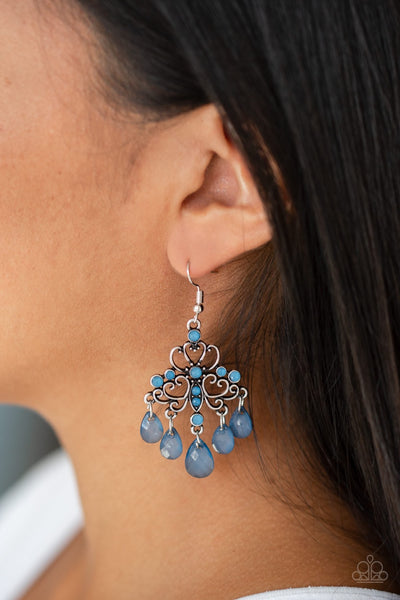 Earrings Dip It GLOW - Blue