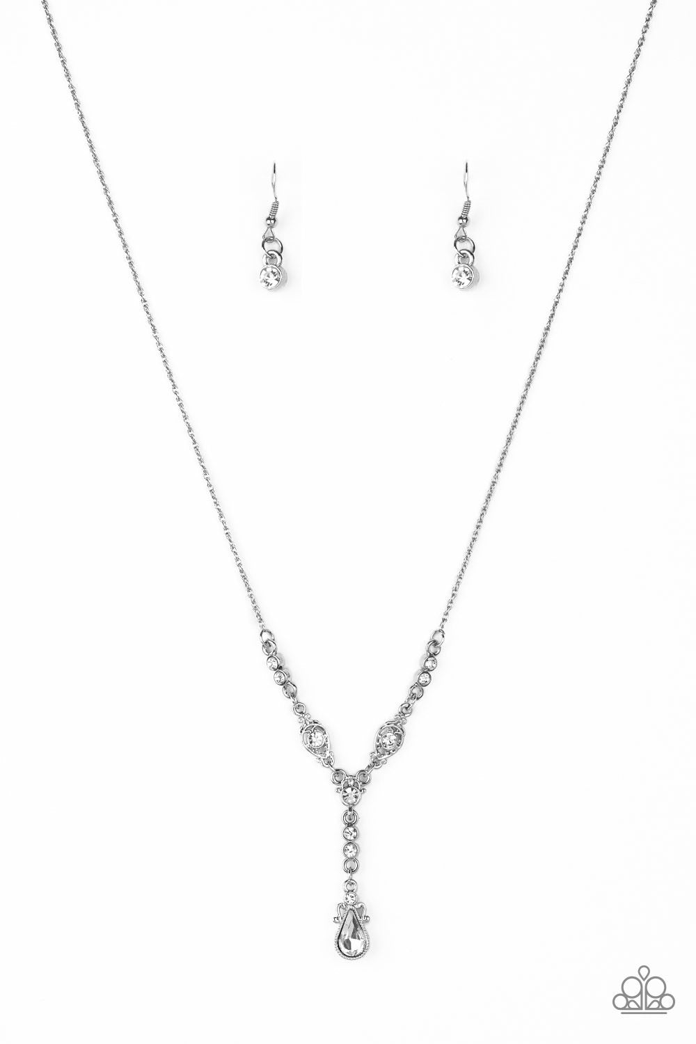 Necklace Diva Dazzle - White