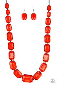 Necklace ICE Versa - Red