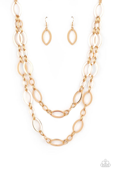 Necklace The OVAL-achiever - Gold