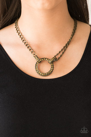 Necklace Razzle Dazzle - Brass