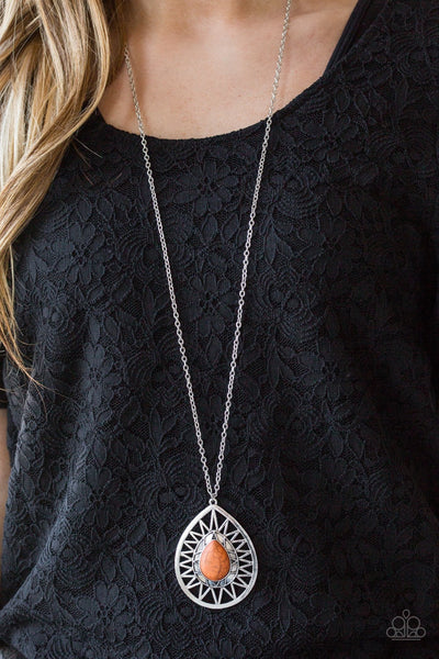 Necklace Summer Sunbeam - Orange