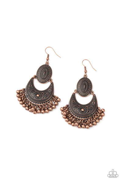 Earrings Western Trails - Copper