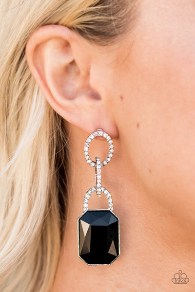 Earrings Superstar Status - Black