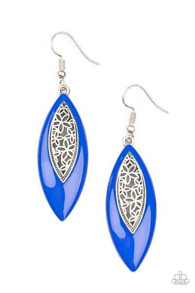 Earrings Venetian Vanity - Blue