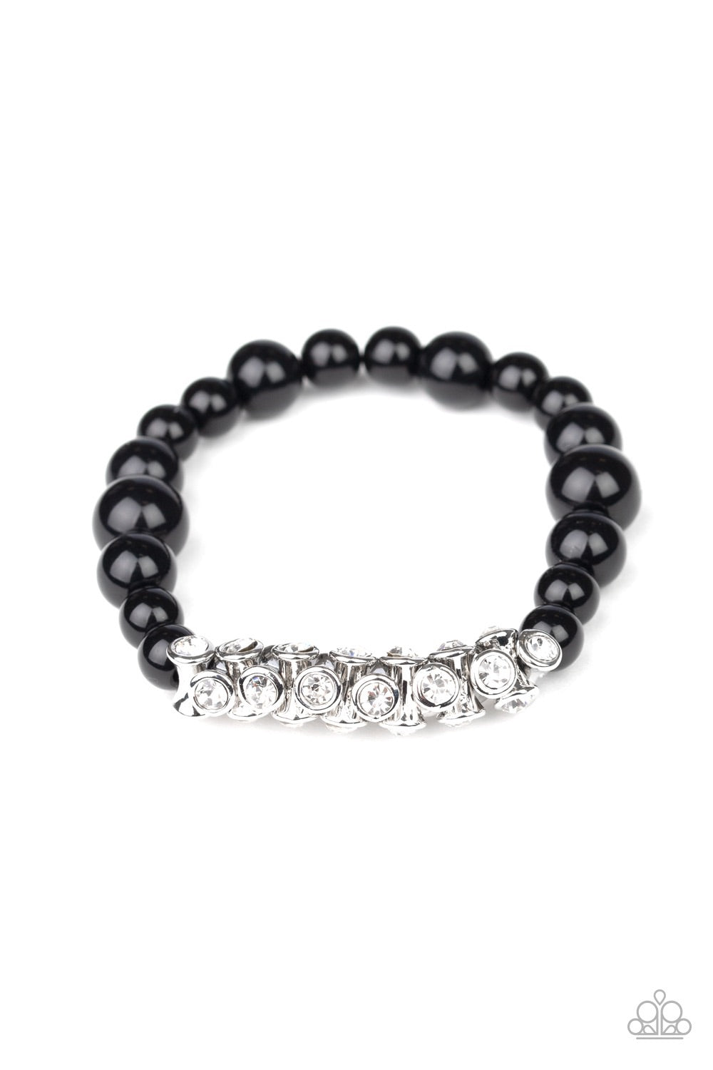 Bracelet Traffic-Stopping Sparkle - Black