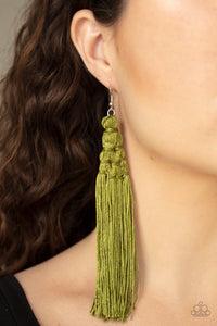 Earrings Magic Carpet Ride - Green