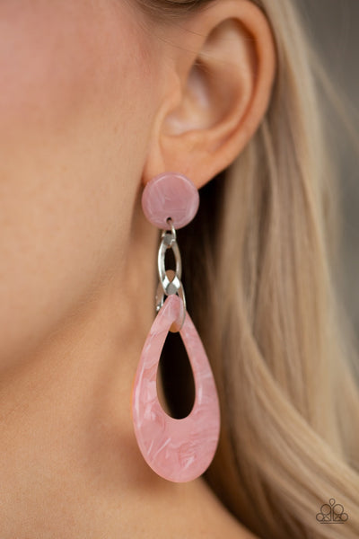 Earrings Beach Oasis - Pink