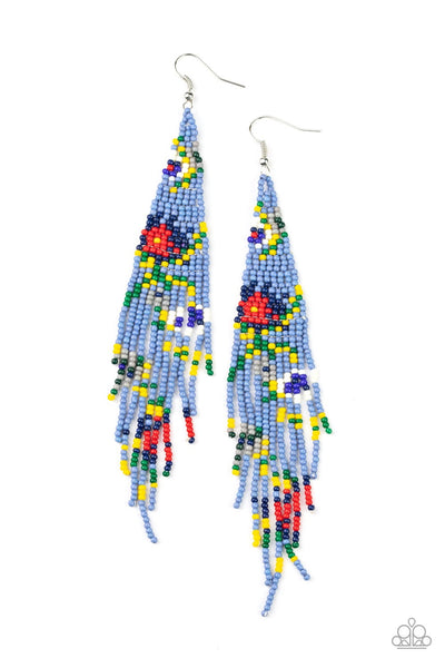 Earrings Beaded Gardens - Multi