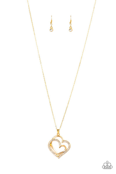 Necklace Lighthearted Luster - Gold
