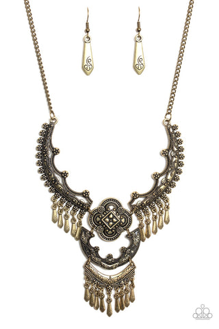 Necklace Rogue Vogue - Brass