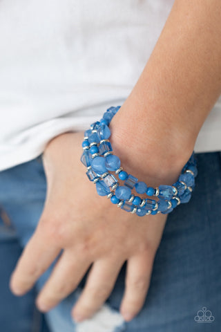 Bracelet Girly Girl Glimmer - Blue