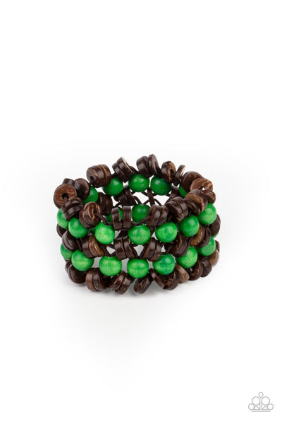 Bracelet Tahiti Tourist - Green