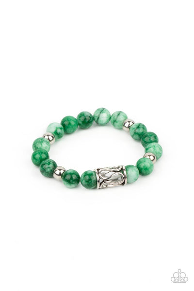 Bracelet Soothes The Soul - Green