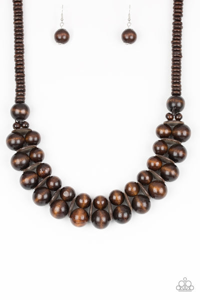 Necklace Caribbean Cover Girl - Brown