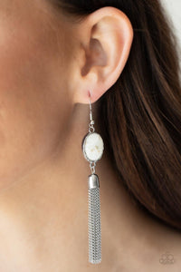 Earrings-Oceanic Opalescence - White