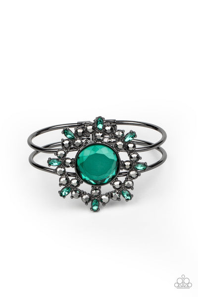 Bracelet Elaborate Elegance - Green