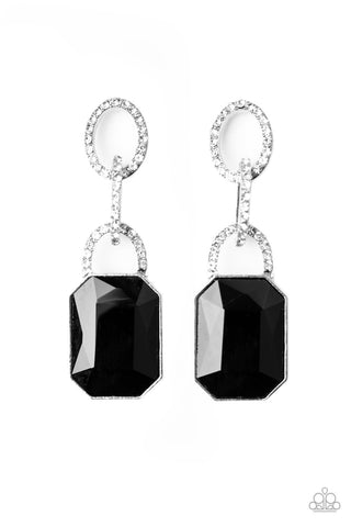 Earrings Superstar Status - Black