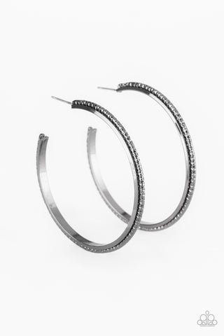 Earrings Girl Gang - Black