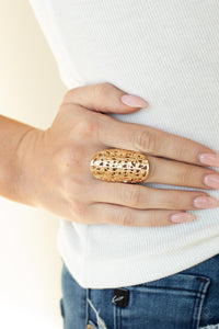 Ring Full Out Frill - Gold