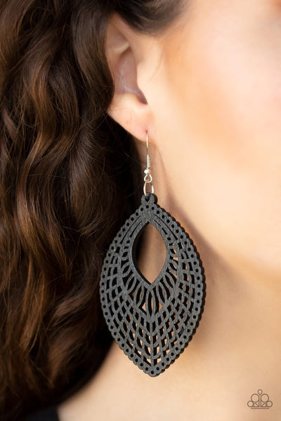 Earrings Coachella Gardens - Black