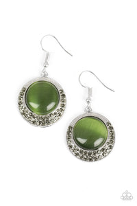 Earrings- Gleam Away - Green